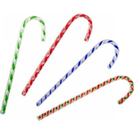 Chr candy canes set of 4