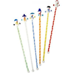 Chr candy cane stirrers set of 6