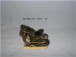 CHR FIGURE SNOWMAN SLEIGH 5
