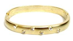 b3e427342g - bracelet-gold-matte-6-stone