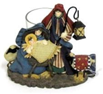 Chr Kountry Kringle nativity votive