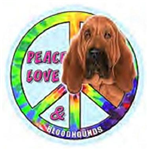 17869 - magnet-hippie-circle-bloodhounds