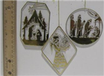 chr-orn. small silver/gold asst.