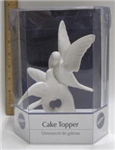 111-2803 - Cake topper doves 8.5"