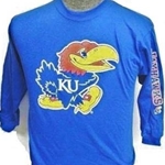 SKH0190KU-L - KU jayhawks long sleeve tee youth large