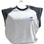 SSWKS-L -KSU Wildcats Shooter Shirt Grey/Blue Large