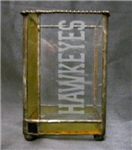 GIA23 - IA Hawkeye Stained Glass Penholder boxed