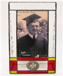 GIAS9 - ISU Stained Glass Photo Frame 4x6 boxed