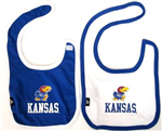 41F9CKU -KS Jayhawks bib set 2pc