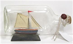 113595 -Boat in a bottle 8x4in
