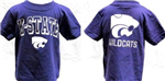 44DGYKSU-3T - ksu-wildcats-tee-shirt-purple-3t