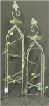 114076 - Obelisks 2pc set w/birds 36,30in