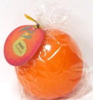 67264 - candle-orange-shape-scented-3in-boxed