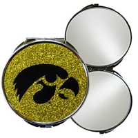 24990IA - IA Hawkeye ladies compact mirror