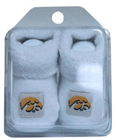 70654IA - IA Hawkeye baby booties