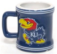 10004KU - KU Jayhawks mini sculpted mug