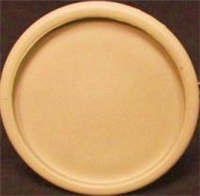 12458 2780 - Candleholder pillar 5in tan