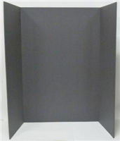 30166 - Display Board Trifold Black