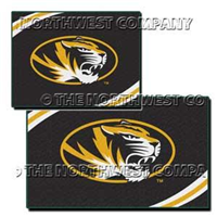 35779MO - MO Tigers Rug 2pc Rect 17.3x24in and 19.7x34in