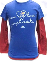 4776SKU-M - KS Jayhawks L/S shirt true love 10/12