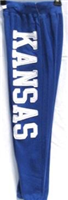 478VMKU-L - KS Jayhawks sweatpants blue S14