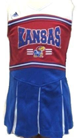 47LP8KU-L - KS Jayhawks cheerleader & panties set S14