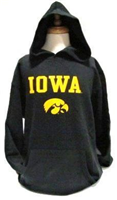 4872YIA-M - IA Hawkeye hoodie black youth 10/12