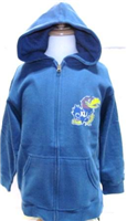488TUKU-L - KS Jayhawks hoodie full zip vintage 14/16
