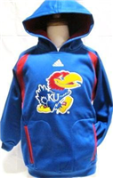489ZUKU-S - KS Jayhawks hoodie climalite blue S8
