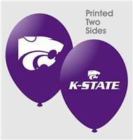 526-36 - KS State wildcats balloons 10pk