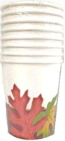 55119 - fall-leaves-paper-cups-8ct