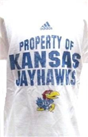 8A35EQKU-L - KS Jayhawks tee shirt property of S14