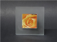 BD291155 - Frame 2x2in dimpled glass square