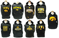 IA-YBLK-M - IA Hawkeye hoodie youth black med