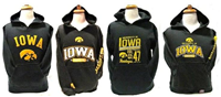 IA-YBLK-S - IA Hawkeye hoodie youth black small