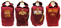 ISU-YBUR-XL -IA State hoodie youth burgundy XL