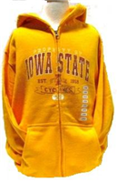 ISU-YGLD - IA State hoodie youth gold XL