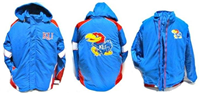 LA02P726K-XXL -KU Jayhawks Jacket w Vest GIII XXL