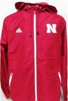 X57ANE-S - NE Husker windbreaker full zip small