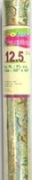 77008 - Roll wrap holographic gold 12.5 sq ft