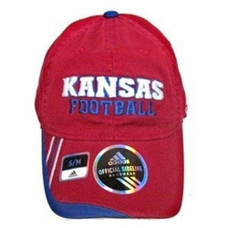 EQ15ZKU-S/M - KU Jayhawks cap player slope red