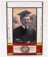 GIAS9 - ISU Stained Glass Photo Frame 4x6 boxed