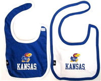 41F9CKU -KS Jayhawks bib set 2pc
