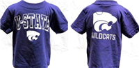 44DGYKSU-3T - ksu-wildcats-tee-shirt-purple-3t