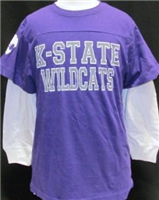 489LDKSU-L - ksu-wildcats-shirt-combo-2pc-1416